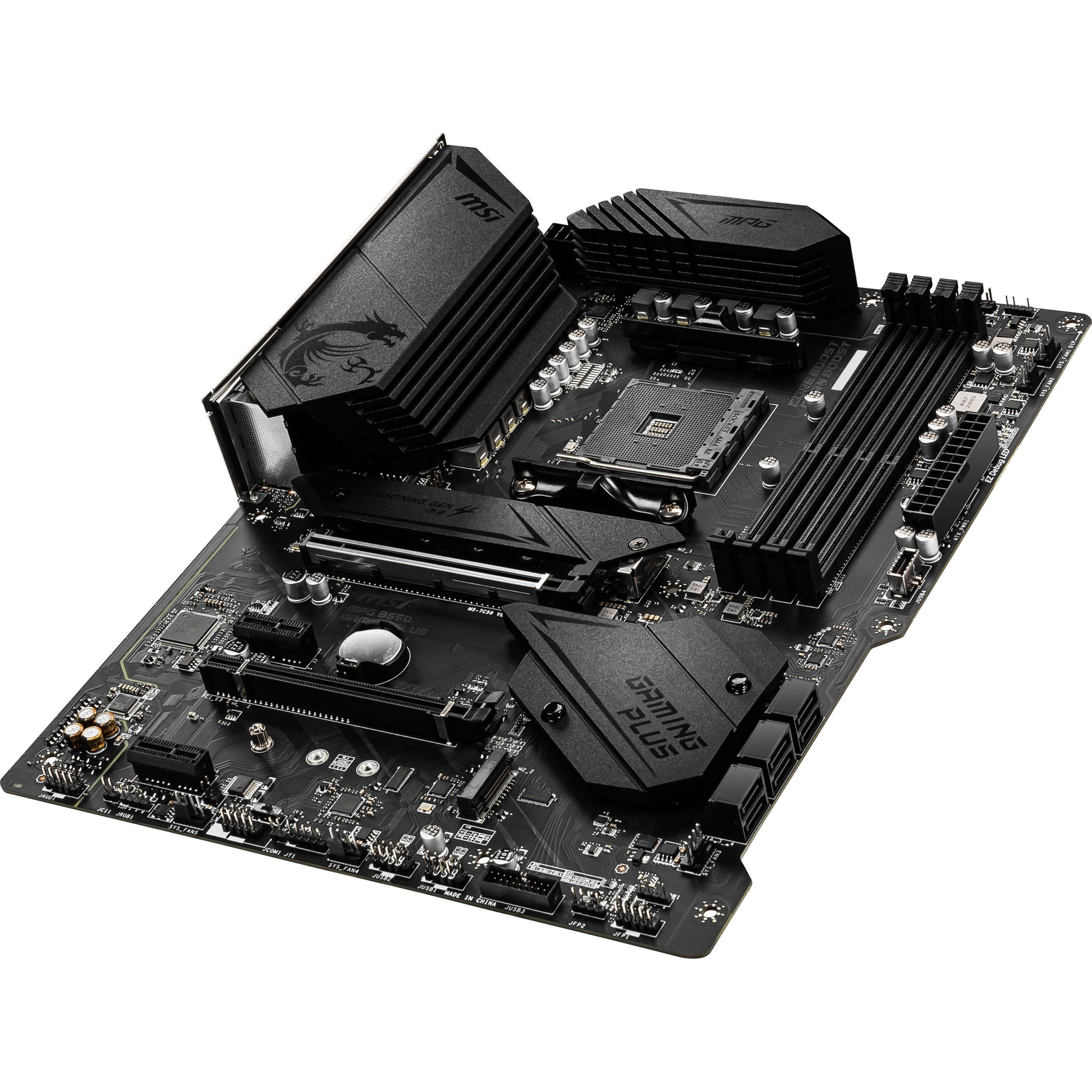 MPG B550 GAMING plus Placa Base De Escritorio Chipset AMD, Socket AM4, ATX