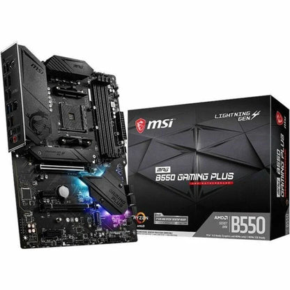 MPG B550 GAMING plus Placa Base De Escritorio Chipset AMD, Socket AM4, ATX